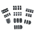 Kuryakyn 8009 Replacement Pads for Small ISO-Pegs Black