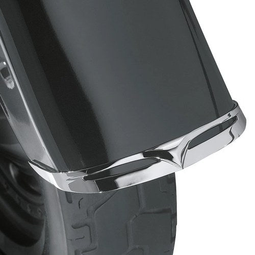 For Harley-Davidson Fat Boy 90-17 Kuryakyn Leading Edge Front Chrome Fender Tip