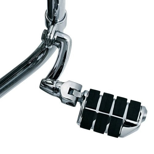 Kuryakyn 4574 Longhorn Offset Highway Foot Pegs Chrome