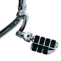 Kuryakyn 4574 Longhorn Offset Highway Foot Pegs Chrome