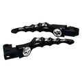 For Harley-Davidson Sportster 1200 04-13 Kuryakyn 1092 Zombie Gloss Black Levers