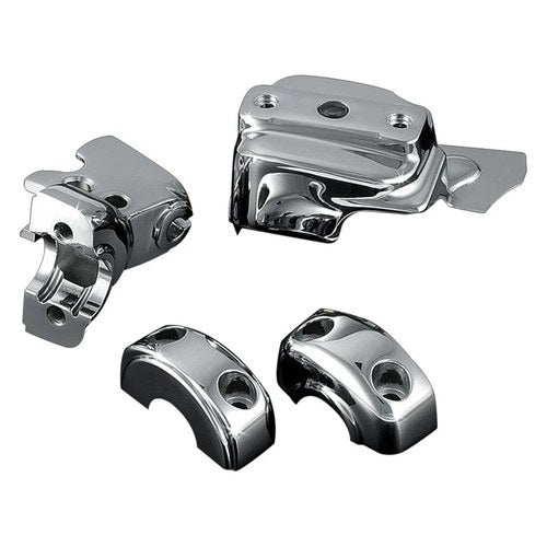For Harley-Davidson Road Glide 98-07 Chrome Brake & Clutch Control Dress-Up Kit