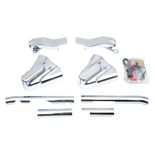 For Harley-Davidson Softail 1986-1999 Kuryakyn Chrome Swingarm Covers