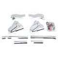 For Harley-Davidson Softail 1986-1999 Kuryakyn Chrome Swingarm Covers