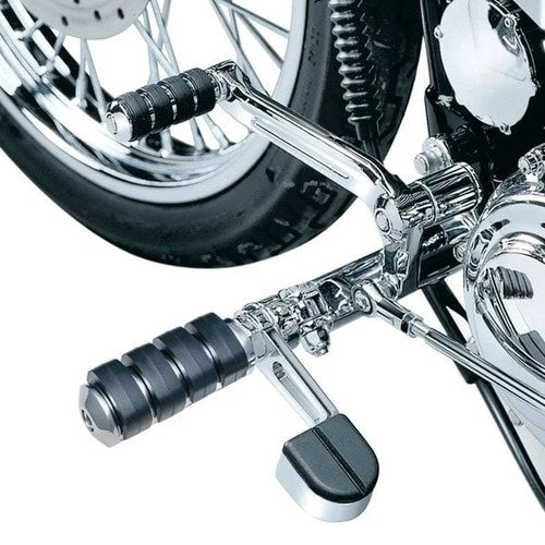 For Harley-Davidson Softail 18-19 Kuryakyn 8075 Iso Stirrups w Large Pegs Chrome