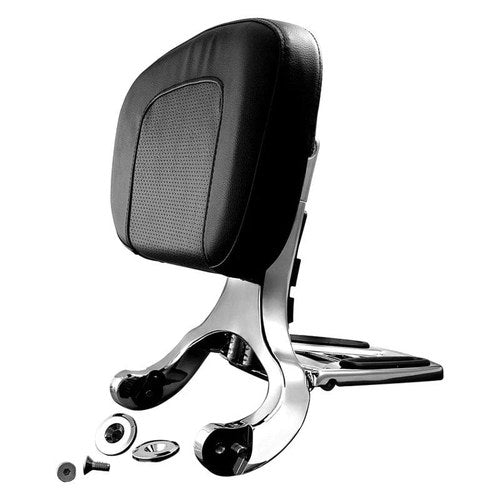 For Indian Challenger 20 Multi-Purpose Chrome Driver & Passenger Backrest