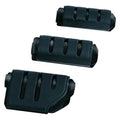 Kuryakyn 7567 Dually Trident Iso Foot Pegs Gloss Black
