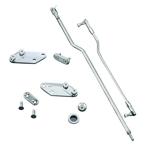 For Harley-Davidson Dyna 93-02 Kuryakyn Extended 3" Forward Control Kit Chrome