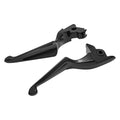 For Harley-Davidson Road King 14-16 Kuryakyn 1849 Gloss Black Boss Blade Levers