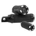 For Harley-Davidson Road King 11-21 Apex Driver's Foot Pegs Black