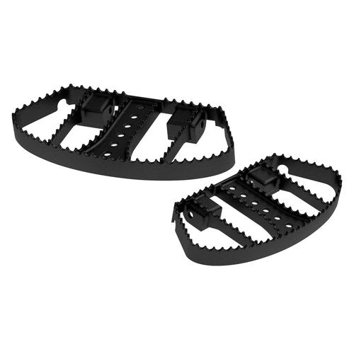 Burly Brand MX Passenger's Floorboards Black