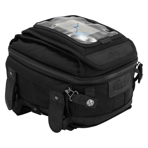 Burly Brand B15-1010B Voyager Black Tank/Tail Bag