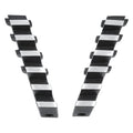 For Indian Chief 2014-2020 Kuryakyn Black/Raw Exhaust Port Fillers