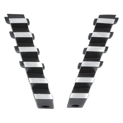 For Indian Chief 2014-2020 Kuryakyn Black/Raw Exhaust Port Fillers