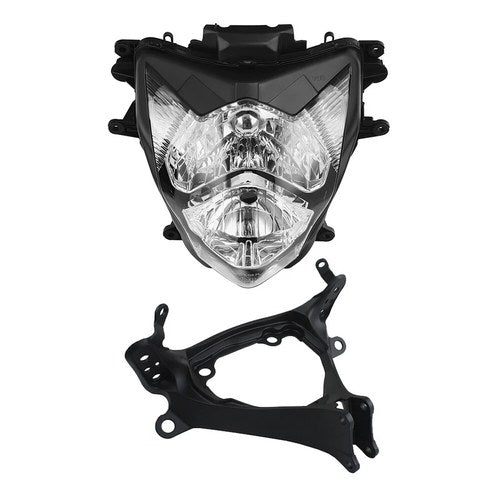 Headlight Assembly & Fairing Stay Bracket Fit For Suzuki GSX-R 600 GSXR750 11-26