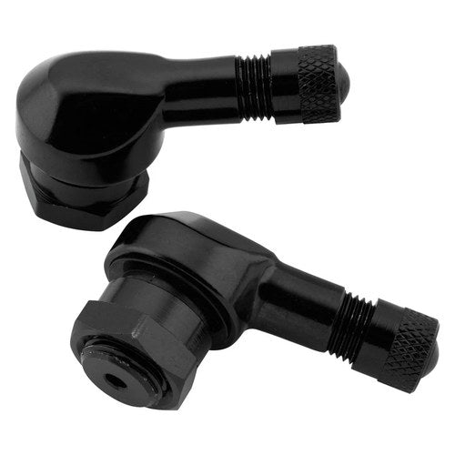 BikeMaster 152102 Black Angled Valve Stem