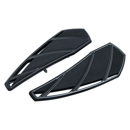 For Indian Chief 14-20 Kuryakyn 5771 Phantom Driver's Floorboards Gloss Black