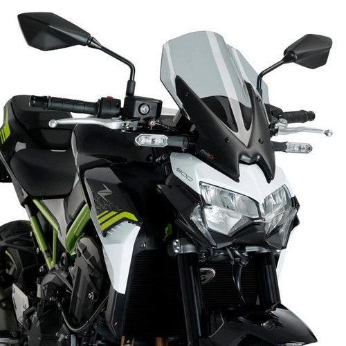 For Kawasaki Z900 2020 Puig 3841H Naked Windshield
