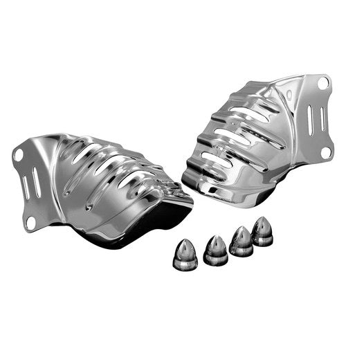 For Harley-Davidson Road King 08-21 Front Chrome Brake Brembo Caliper Covers