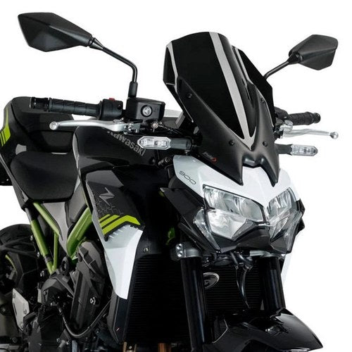 For Kawasaki Z900 2020 Puig 3841N Naked Windshield