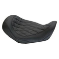 For Harley-Davidson Fat Bob 2018-2021 Mustang 76704 Wide Tripper Black Solo Seat