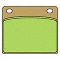 For Kawasaki KZ550A 1980 Vesrah Rear Sintered Metal Brake Pads