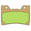 For Yamaha Vmax 1200 2003 Vesrah VD-251JL Front Sintered Metal Brake Pads