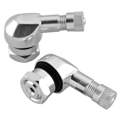 BikeMaster 151790 Silver Angled Valve Stem
