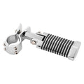 BikeMaster 171213 Chrome Frame Rail Clamp Driver's Foot Pegs