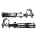 Emgo 50-73202 O-Ring Foot Pegs w 1-1/8" Clamp