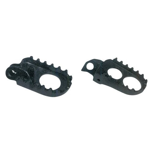 For Honda CR125R 1995-1999 Emgo Forged Wide Foot Pegs Black Anodized