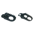 For Honda CR125R 1995-1999 Emgo Forged Wide Foot Pegs Black Anodized