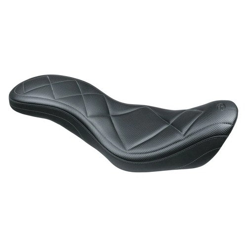 For Harley-Davidson Dyna 2014-2017 Mustang Super Tripper Carbon Seat