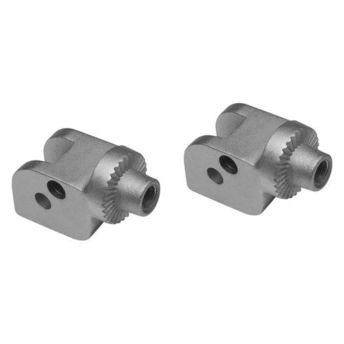For Ducati Scrambler 1100 2018 Kuryakyn Silver Splined Foot Peg Adapters