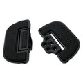 Kuryakyn Ribbed Folding Driver or Passenger Floorboards Wrinkle Black