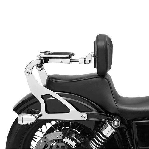 For Harley-Davidson Dyna 2007-2010 Kuryakyn Chrome Fixed Mounts