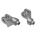 For Triumph Bonneville 2002-2017 Kuryakyn 8904 Splined Foot Peg Adapters Silver