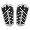 For Indian Springfield 16-19 Spear Passenger's Floorboard Inserts Chrome