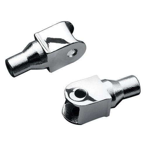 For Honda Shadow Sabre 1100 00-07 Tapered Front/Rear Peg Adapters Chrome