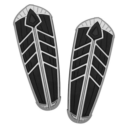 For Indian Chief 14-20 Kuryakyn 5650 Spear Driver's Floorboard Inserts Chrome