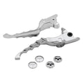 For Harley-Davidson Road King 2017-2021 Kuryakyn 1984 Zombie Chrome Levers