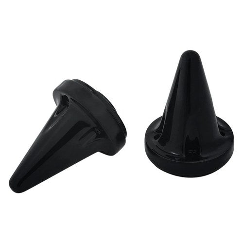 Kuryakyn 6359 Stiletto Gloss Black End Caps