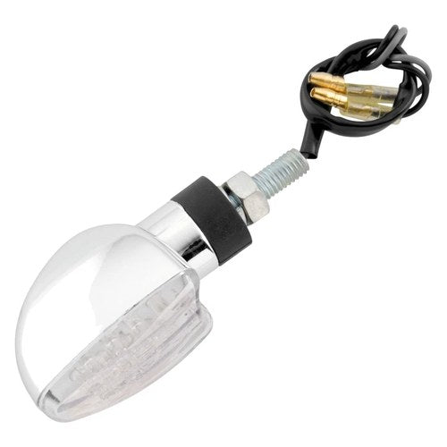 BikeMaster 266227 Spade Chrome LED Turn Signal