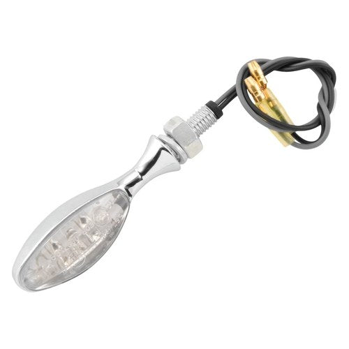 BikeMaster 266218 Torpedo Chrome LED Turn Signal
