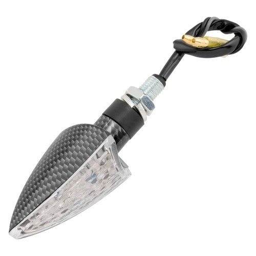 BikeMaster 266232 Spear Carbon LED Turn Signal