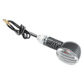 BikeMaster 266012 Mini-Stalk Carbon Turn Signal w Clear Lenses