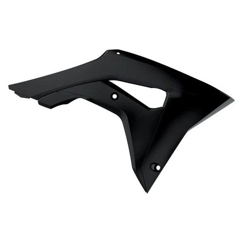 For Honda CRF450R 2017-2018 Polisport 8414800003 Black Radiator Scoops