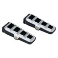 For Harley-Davidson Road King 94-19 Kuryakyn Dillinger Driver's Foot Pegs Silver