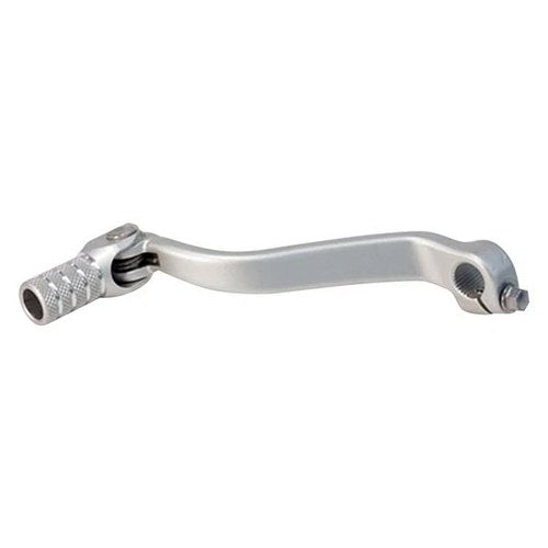 For Suzuki RMZ450 2008-2012 Emgo Natural Forged Folding Shift Lever Silver