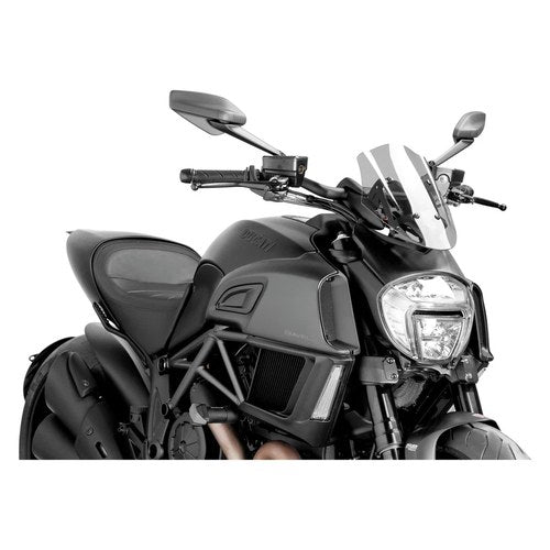 For Ducati Diavel 2014-2018 Puig 7592H Generation Sport Naked Windshield
